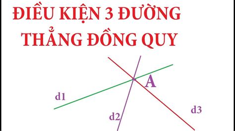 cách chứng minh 3 đường thẳng đồng quy lớp 8